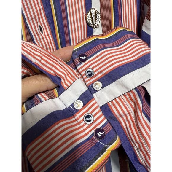 Y2K‎ RocaWear Button Down Striped Shirt & Timberland Thermal Long Sleeve Set XXL - Picture 9 of 9